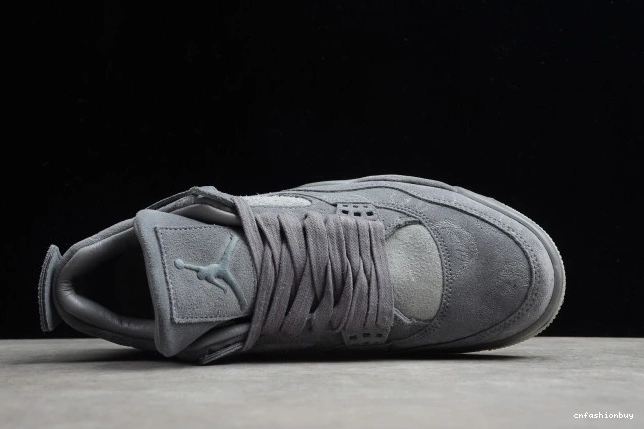 x KAWS Air 930155-003 Grey Cool Jordan 4 1218